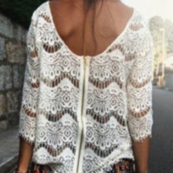 Zara Tops - NWOT Zara limited edition lace top
